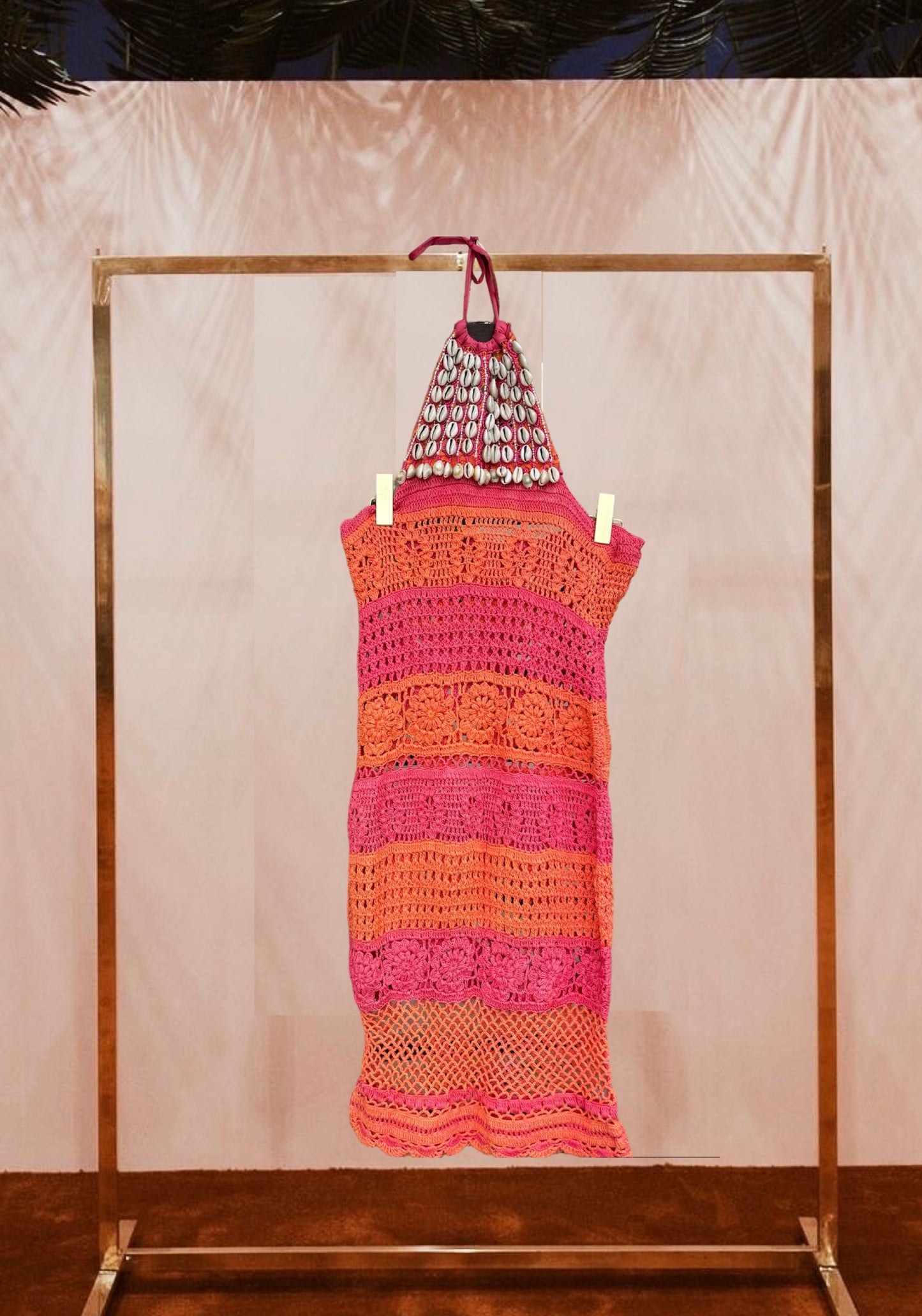 Mykonos Crochet Dress