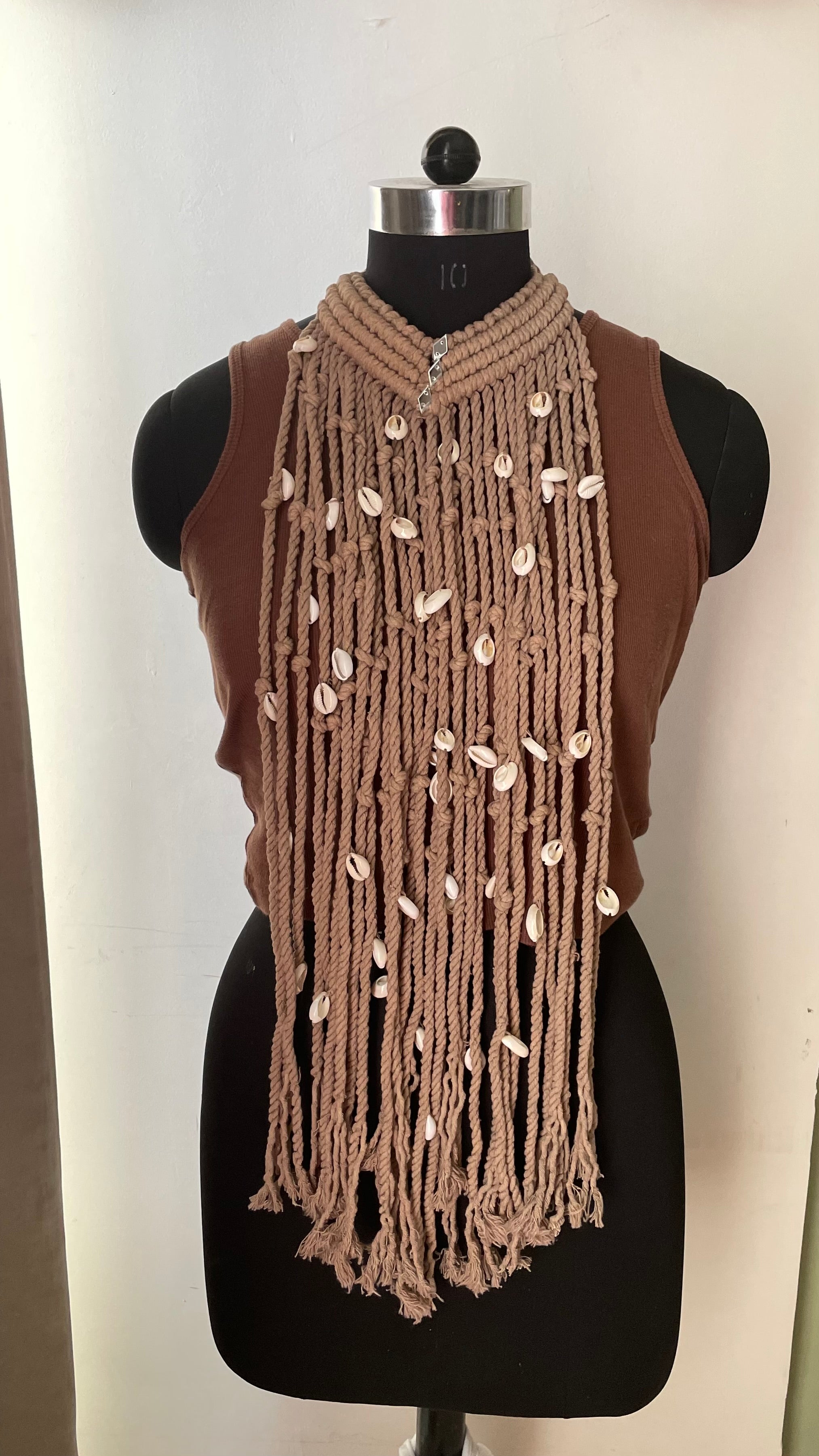 Zen Macramé Neckpiece