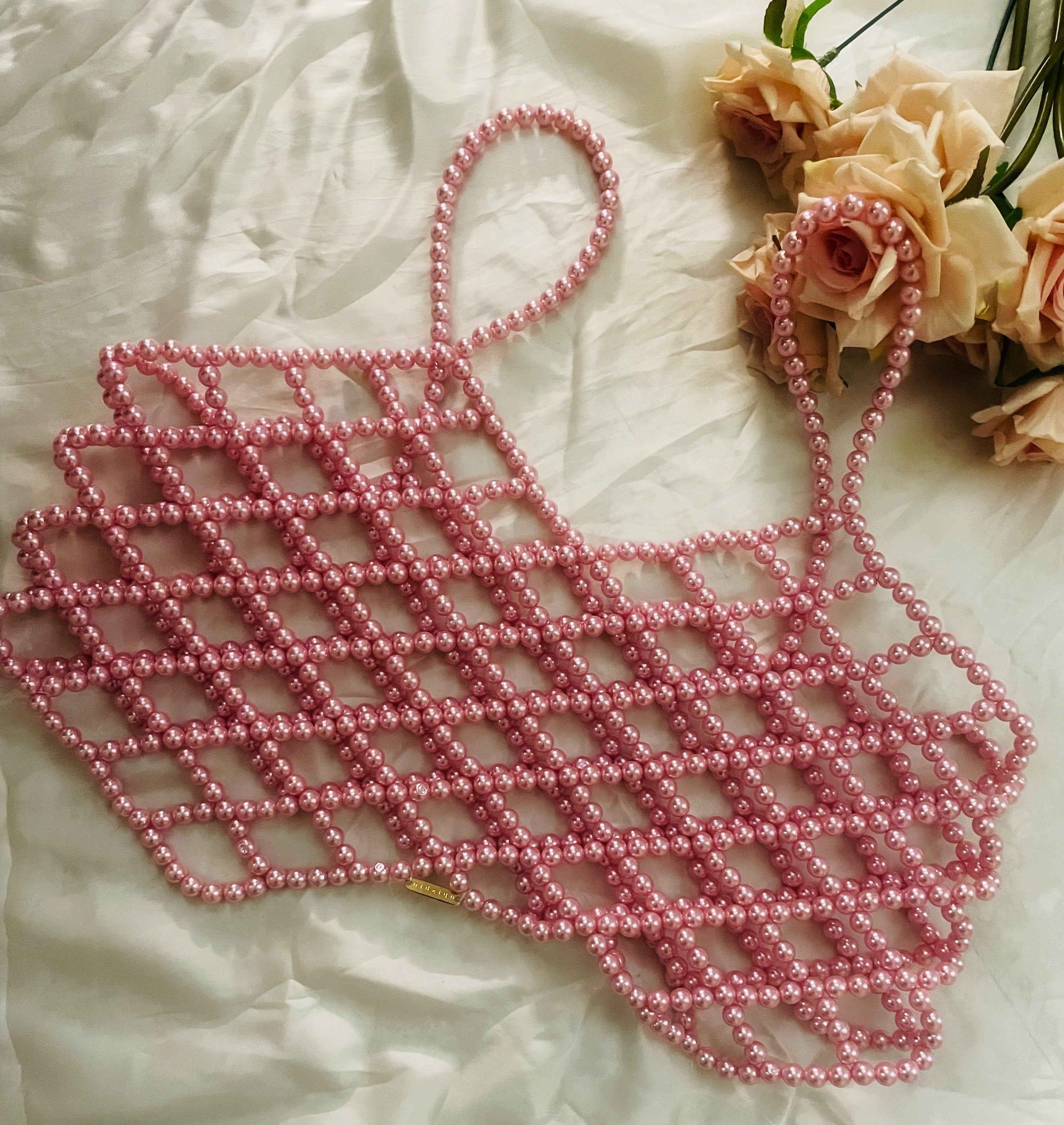 Rouge Pearl Bralette